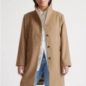 NWOT Quince Italian Wool Cocoon Coat